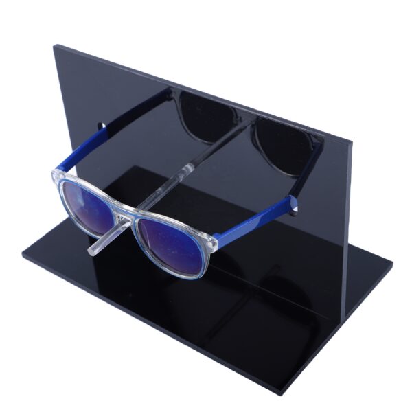 Hot sale black acrylic glasses holder in display racks