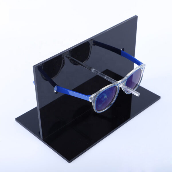 Hot sale black acrylic glasses holder in display racks5