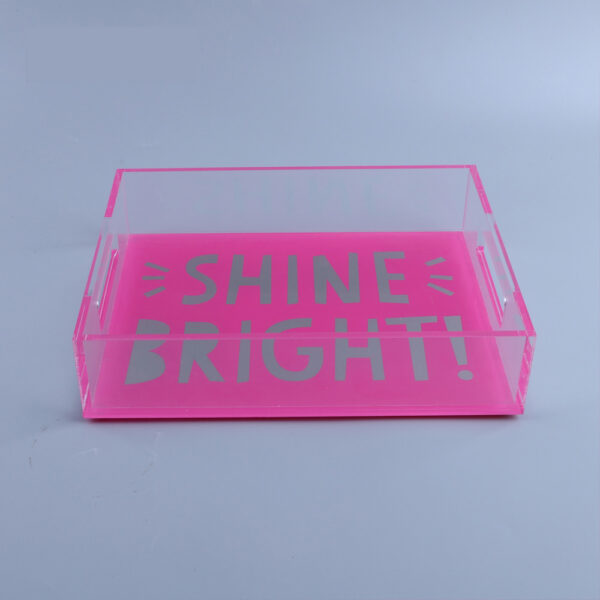 BCT-016Eecological acrylic serving tray1